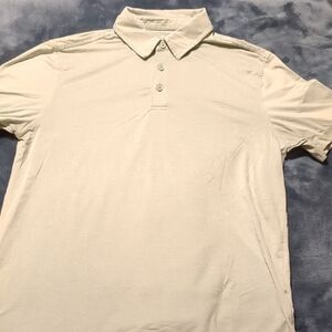 George Men's Light Cream Polo Shirt